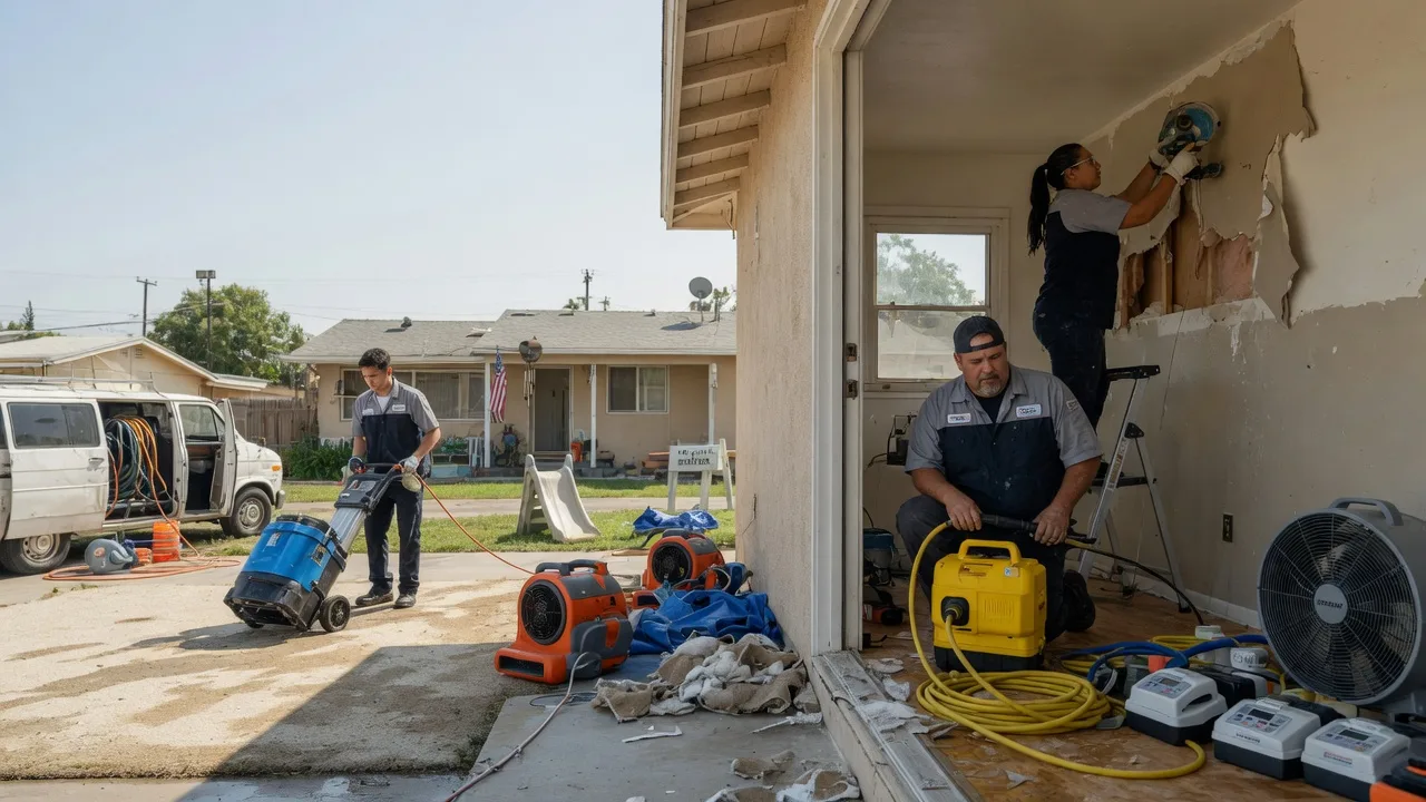 Water Damage Restoration in Kettleman City, CA near me
